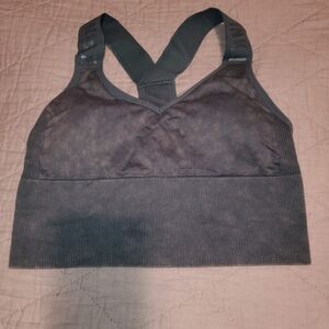 Women's Green Sports Bra